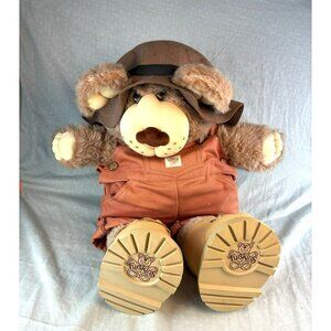 Furkskins Bear Dudley Teddy Bear Plush Xavier Roberts 22" 1985